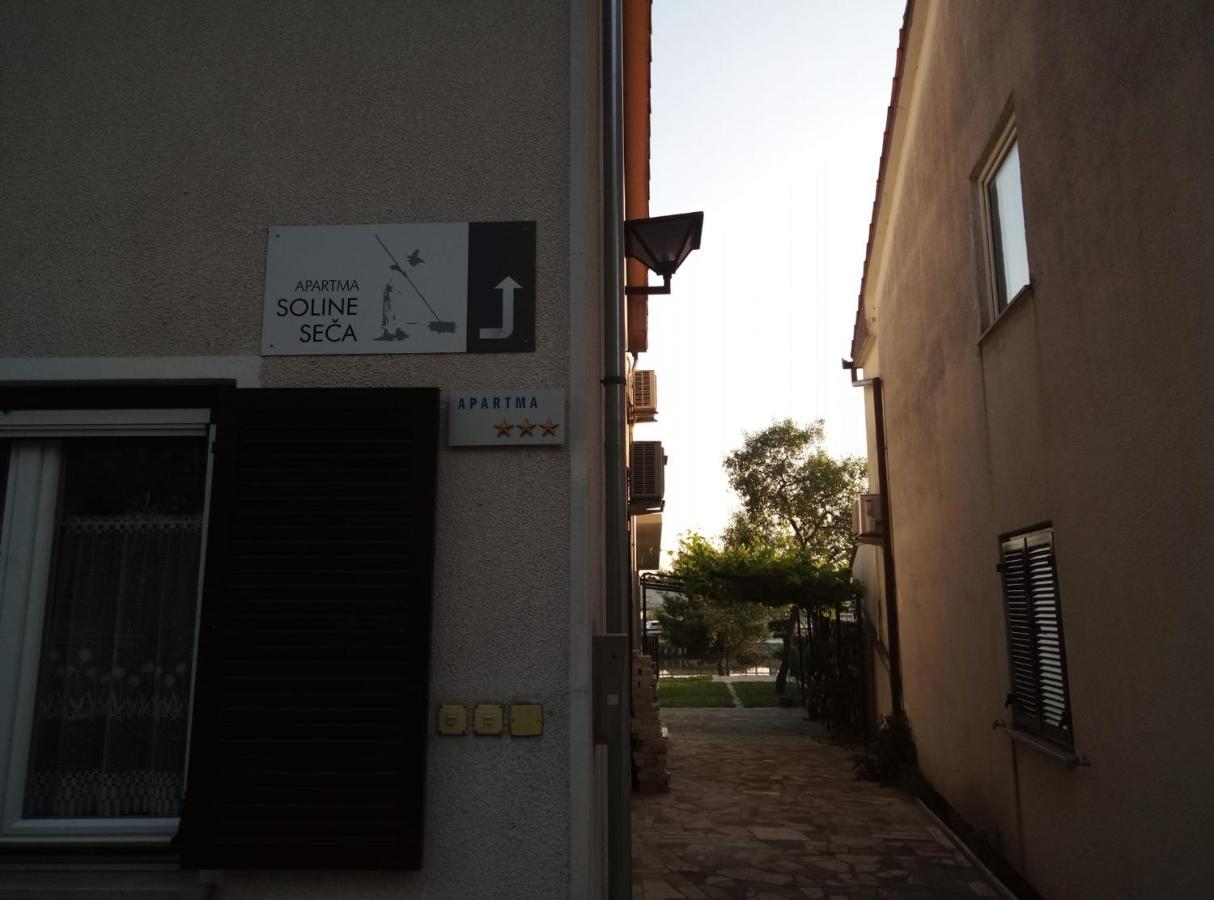 Ferienwohnung Apartma Soline Seca Portorož Exterior foto